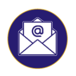 Email Aligned Purple 