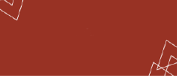 red with square background